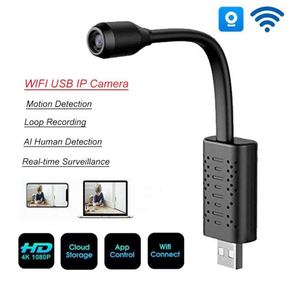 Surveillance Cameras With Wifi Mini Camera IP USB Full HD 1080P P2P CCTV SD Card Cloud