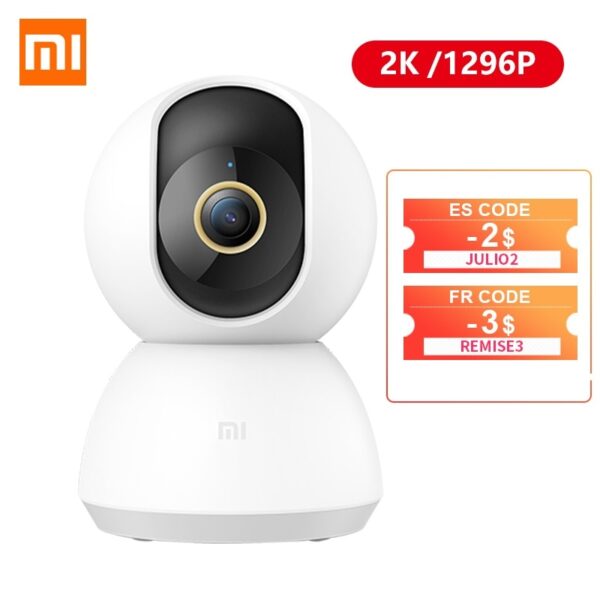Xiaomi Mi Mijia Smart Home IP Camera 360 2K 1296P Video CCTV WiFi Webcam Night Vision