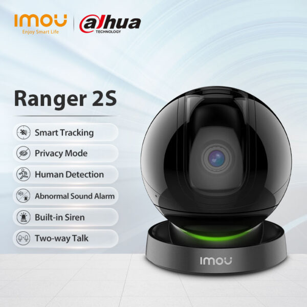 Dahua imou Ranger 2S 1080P Wifi IP Camera Home Security 360 Camera AI Human Detection Baby