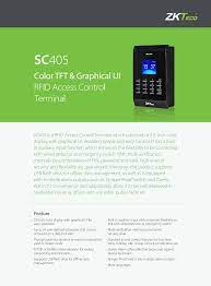 ZKteco SC405 RFID 1