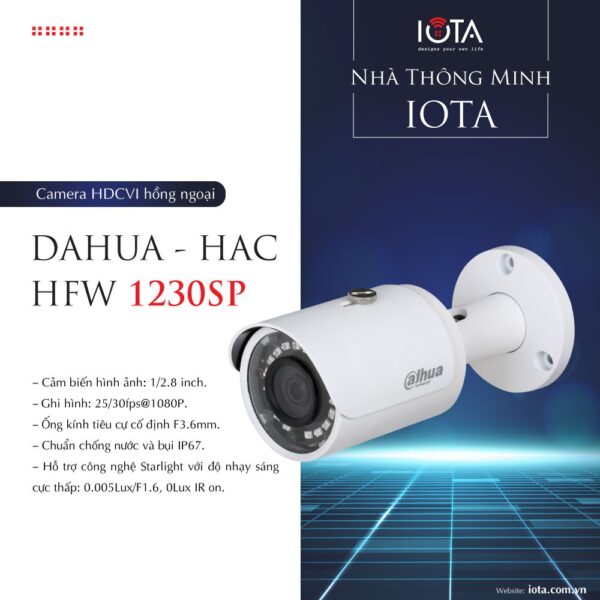Dahua IPC-HFW-1230SP