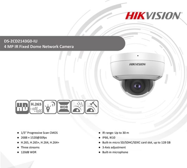 HikVision DS 2CD2143GO IU6