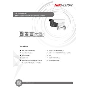 HikVision DS-2CD2T47G3E-L 