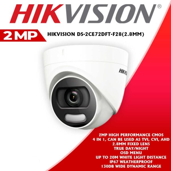 HikVision DS-2CE72DFT-F