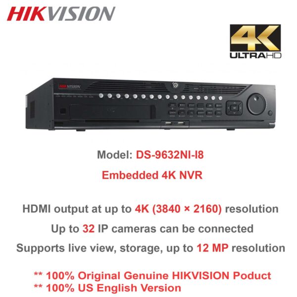 Hikvision DS 9632NI I8 6