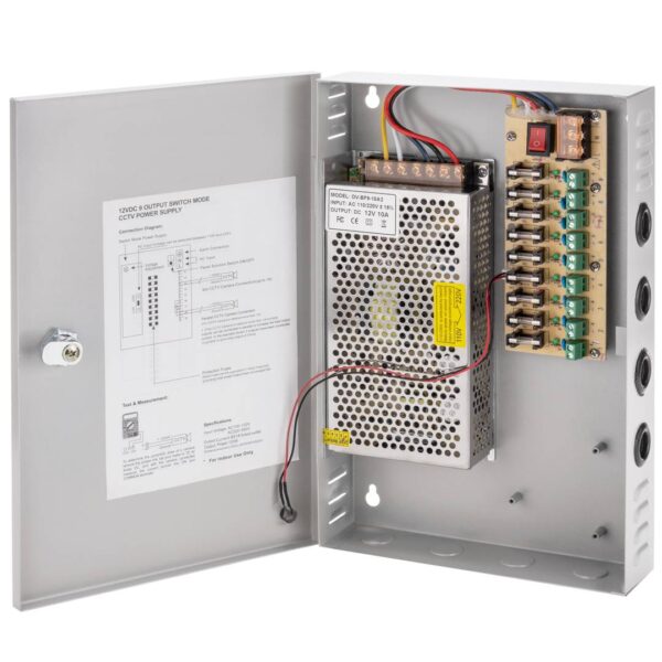 Chaina CCTV CENTRAL POWER SUPPLY 10AMP 4