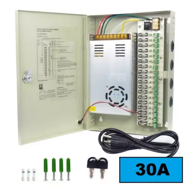 Chaina CCTV CENTRAL POWER SUPPLY 30AMP 5