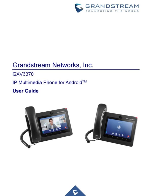 GRANDSTREAM GXV3370 WORLD 6
