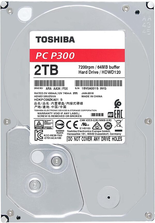 TOSHIBA 2TB 5