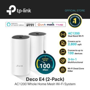TP-Link Deco E4 (2-Pack)