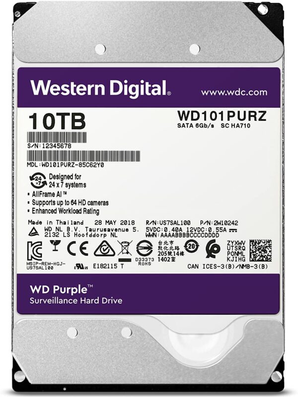 Western WD PURPLE-10TB