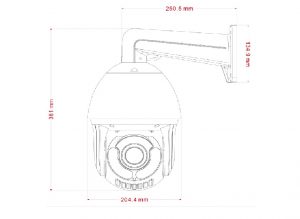 Jovision JVS-N43-Z25 4MP PTZ camera