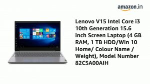 Lenovo V15 Core i3 10th Gen 