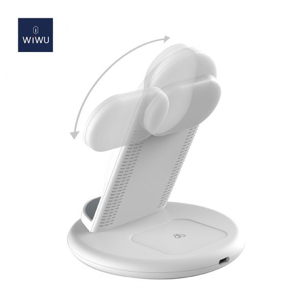 WiWU Power Air 3 In 1 18W Wireless Charger8