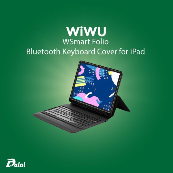 WiWU Smart Folio Bluetooth Keyboard Cover for iPad6