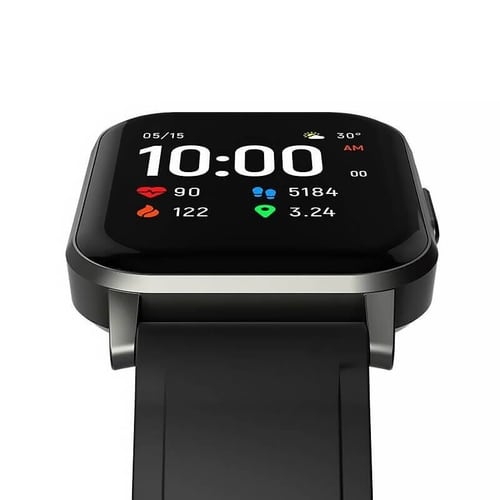Xiaomi Haylou LS02 Touch Screen Square Shape Smart Watch Black2