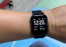 Xiaomi Haylou LS02 Touch Screen Square Shape Smart Watch Black7