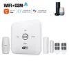 Tuya Smart Home Wireless Security Wifi + Gsm Burglar Alarm System