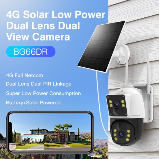Vstarcam BG66DR 4G Solar camera